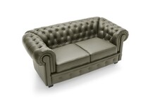 Sofa CHESTERFIELD 2 - skóra naturalna
