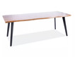 Stół rozkładany FRESNO 150/210x90 - dąb artisan/czarny