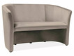 Sofa TM-2 Velvet - ciemny beżowy Bluvel 40