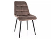Krzesło CHIC Velvet - cappuccino Bluvel 38