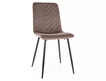 Krzesło DAREN Velvet - cappuccino Bluvel 38