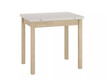 Stół rozkładany FLIP 80/120x60 - kaszmir/dąb cremona torro