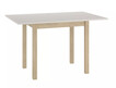 Stół rozkładany FLIP 80/160x80 - kaszmir/dąb cremona torro