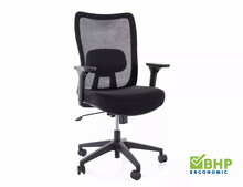 Fotel obrotowy Q-724 - czarny