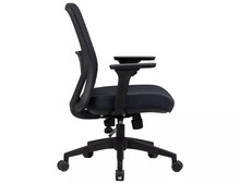 Fotel obrotowy Q-744 - czarny