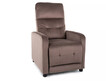 Fotel rozkładany OTUS Velvet - cappuccino Bluvel 38