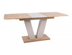 Stół rozkładany PLATON 136/176x80 - dąb cremona torro/kaszmir