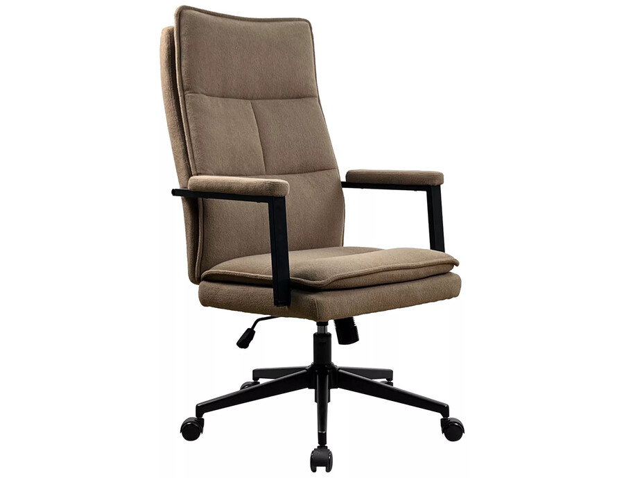 Fotel obrotowy Q-091 - ciemny beżowy